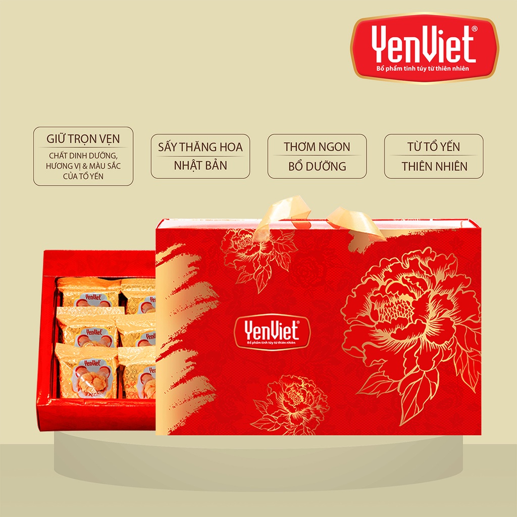 Chè Tổ Yến Táo Đỏ, Hạt Sen, Long Nhãn Sấy Thăng Hoa