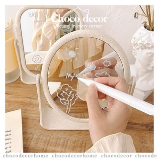 Bút dạ vẽ gương mực trắng
