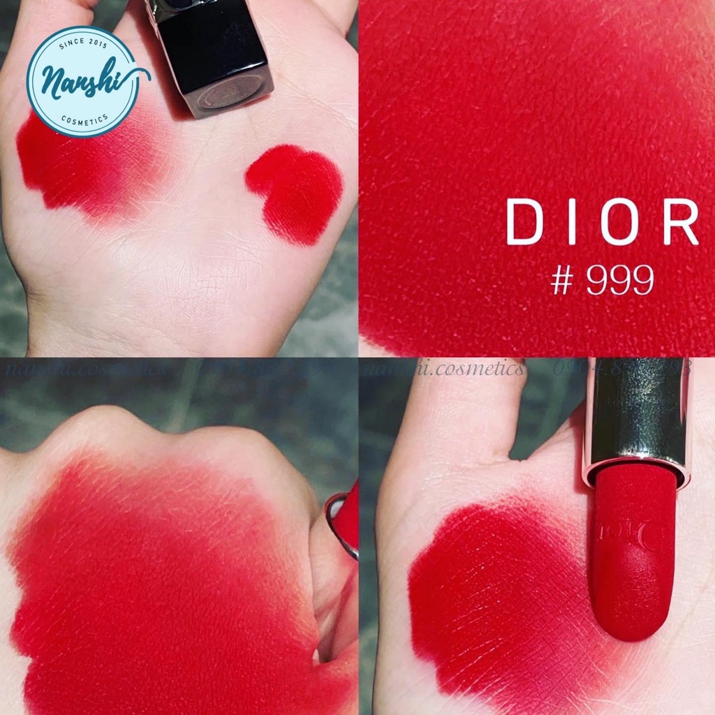 Son Dior Rouge Velvet 999 mini