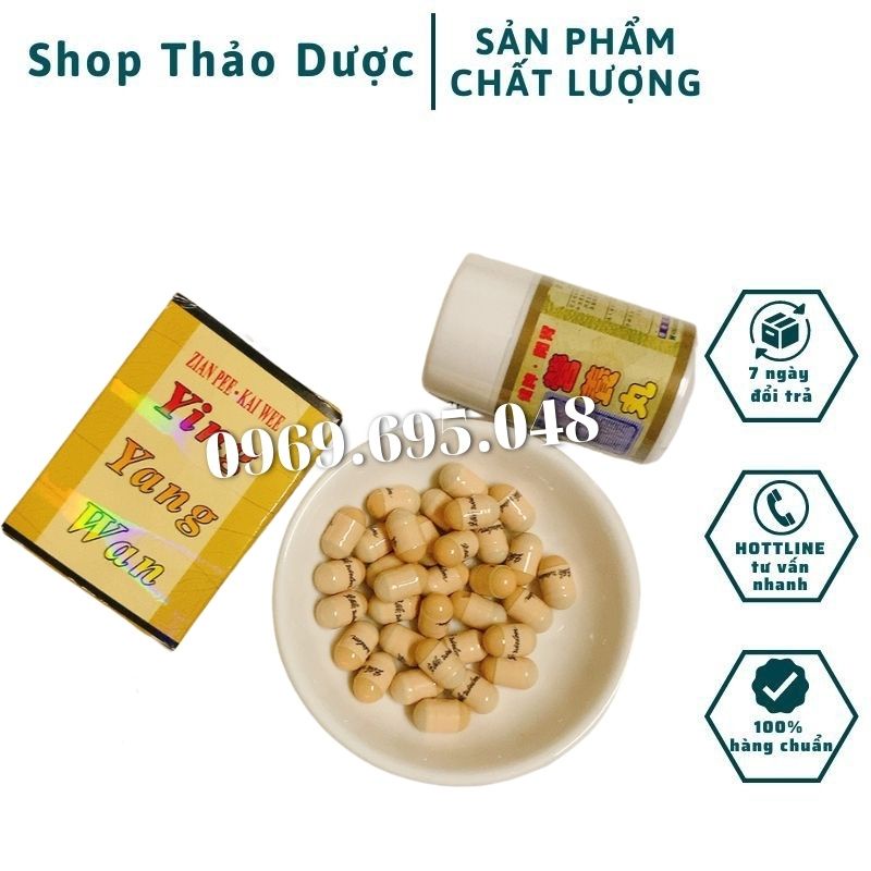Tăng Cân Dinh Dưỡng Hoàn - Ying Yan wan Hộp 33 viên (Hàng chính phẩm Hongkong) Tem check được mã QR