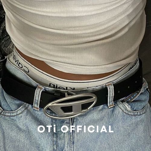 Thắt lưng OTi mặt khóa chữ D acubi fashion aesthetic Unisex