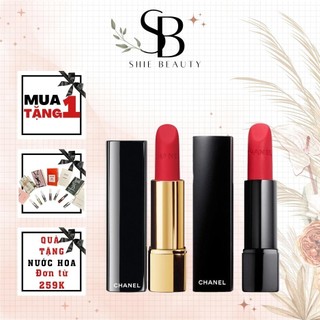 Son Chanel Rouge Allure Velvet Extreme Chính Hãng Có Bill, Son lì đỏ tươi