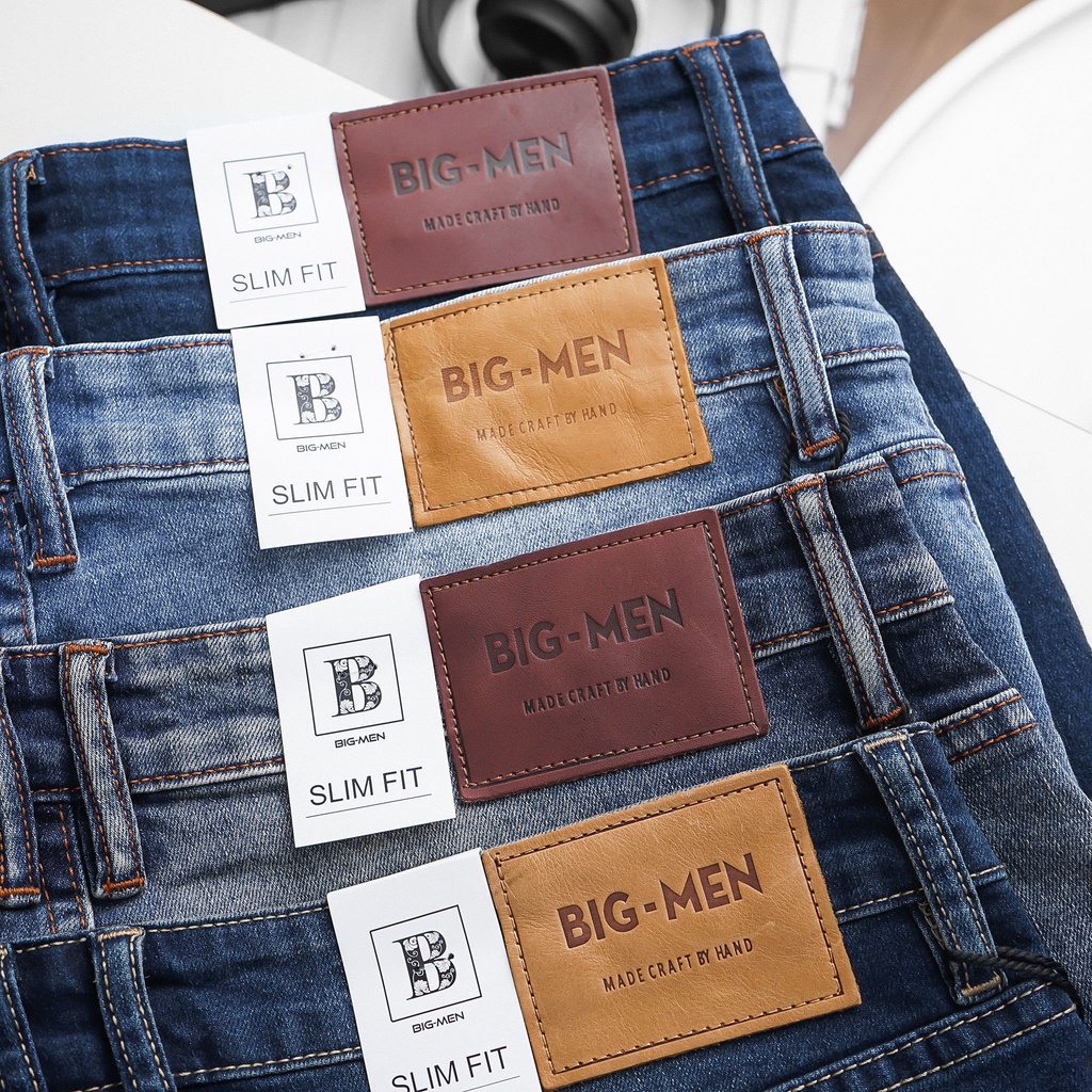 [bigsize] Quần short jean bigsize nam màu xanh đậm < 140kg