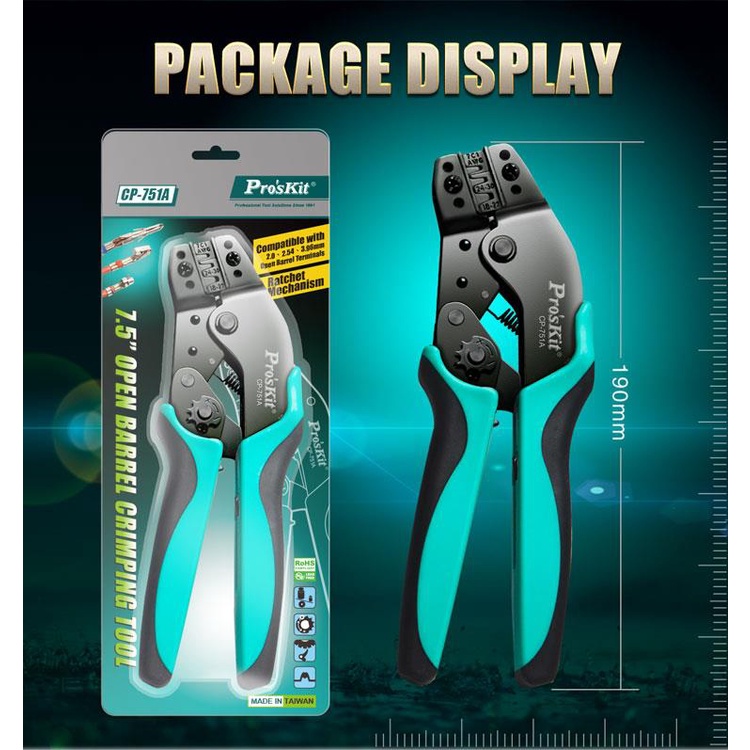 Kềm bấm Cos Pro'skit CP-751A