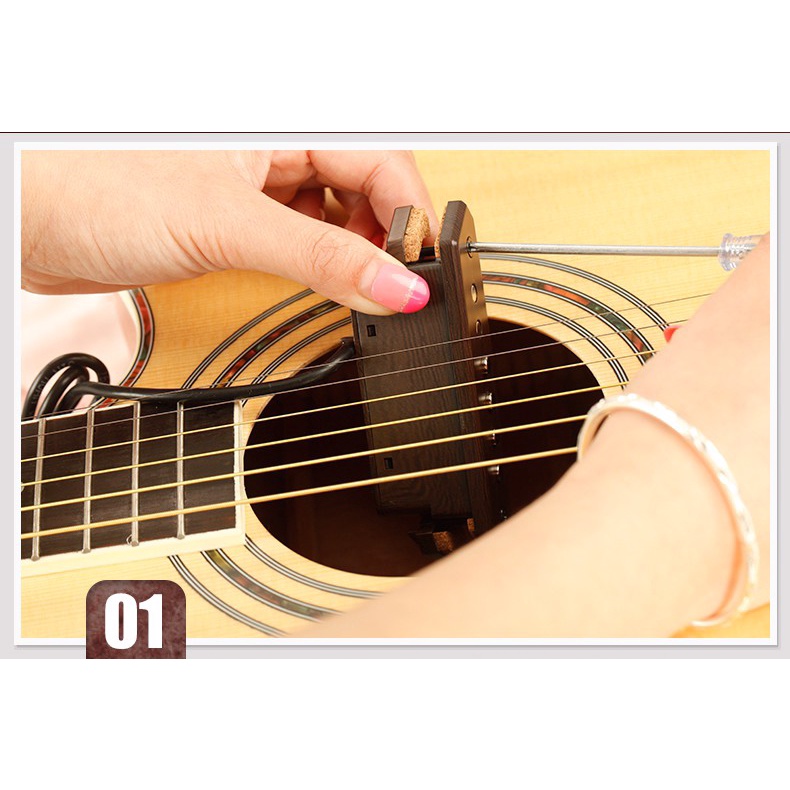 Bộ Thu Âm - Pickup Guitar Acoustic Skysonic A-810