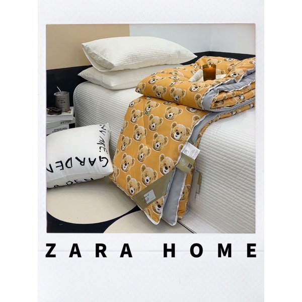 Chăn Zara Home Blanket 2023 Cotton Sơ Đậu Nành Mềm Mịn Mát. | Shopee Việt  Nam