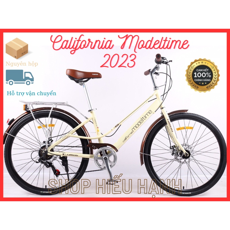 Xe đạp thể thao nữ chính hãng CALIFORNIA Modeltime 2023