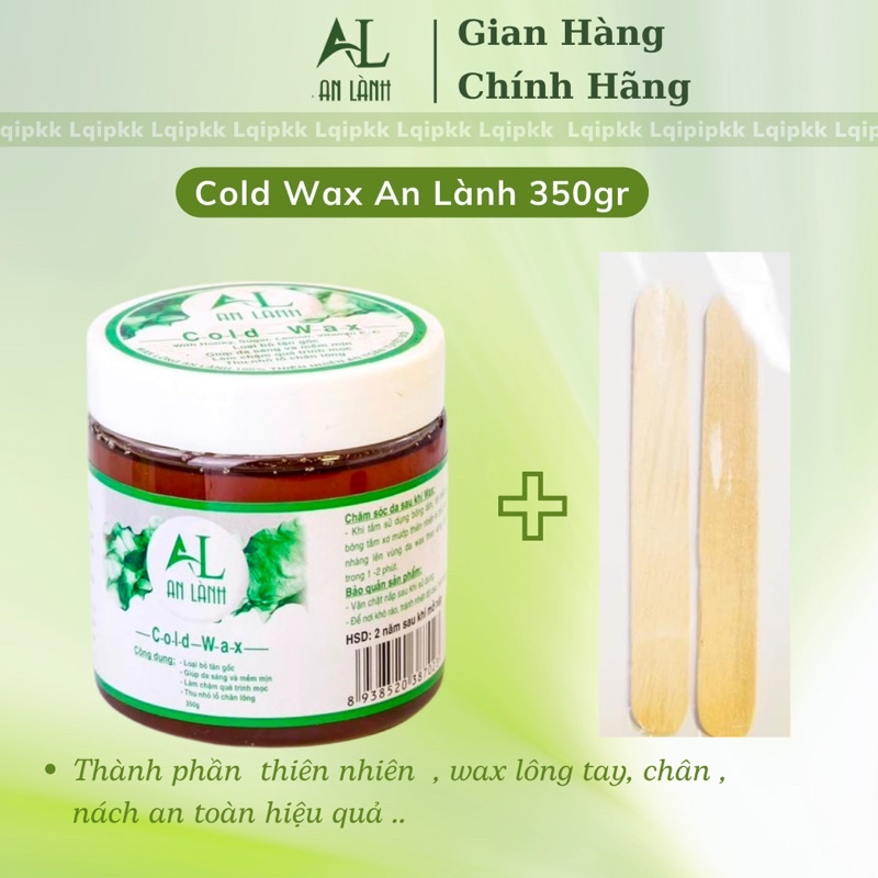 [ 350gr ] Sáp Wax Lông An Lành - Tặng Sét Giấy Và 2 Que Wax | Shopee ...
