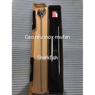 Cạo rêu thành hồ cá mufan,dụng cụ vệ sinh thành hồ dao cạo rêu inox mufan