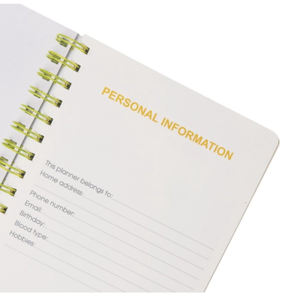 Sổ kế hoạch KLong Study Planner A5 160 trang 120/76; MS: 946