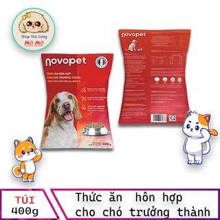 Thức ăn hỗn hợp cho chó lớn - Thức ăn dành cho mọi loại chó trưởng thành - NOVOPET 400g