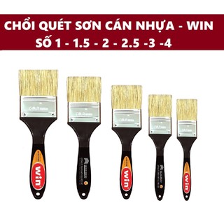 Chổi quét sơn cán nhựa Win - VIệt Mỹ 1 /1.5/2/2.5/3/4 inch"