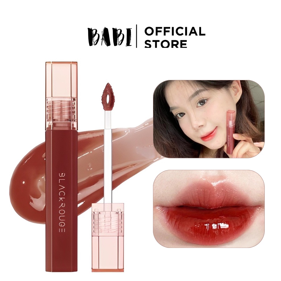 Son Tint Bóng Black Rouge Water Glow Tint HG08 Hazenut Syrup