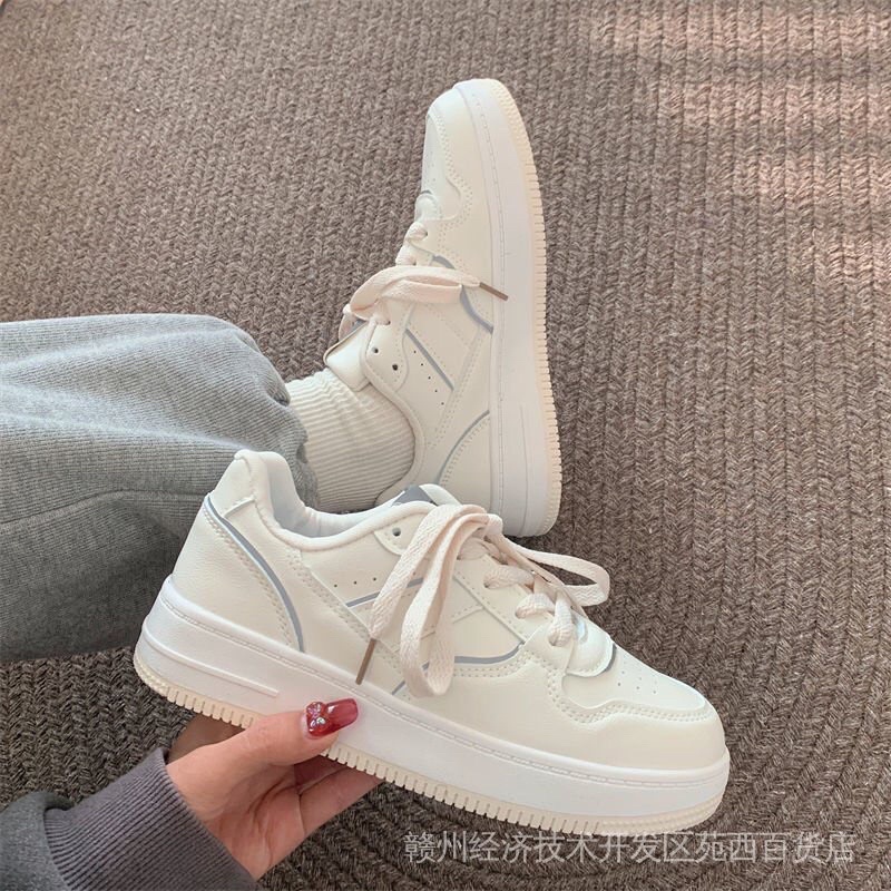 Giày thể thao độn đế HUANQIU cao cấp chính hãng, giày bánh mì nâng chiều cao cho nam nữ 3.5cm