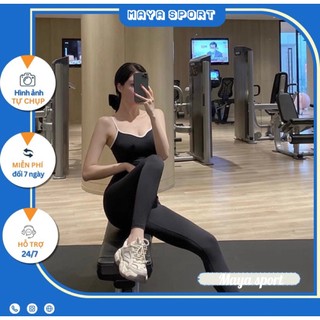 Set đồ tập nữ 2 dây tập thể thao gym yoga cao cấp nhiều màu- đồ tập gym yoga nữ maya sport