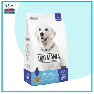 Thức ăn cho chó trưởng thành DOG MANIA ADULT 2,4kg - Thức ăn hạt cho chó trưởng thành [2,4kg- BAO BÌ MỚI]