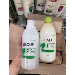 THUỐC UỐN TÓC OLIVE (UỐN LẠNH) SELQUE OBSIDIAN CAO CẤP HÀN QUỐC