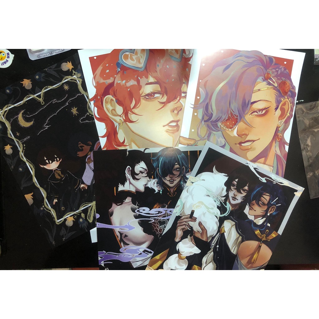 Artprint A5 Genshin Impact DILUC X KAEYA