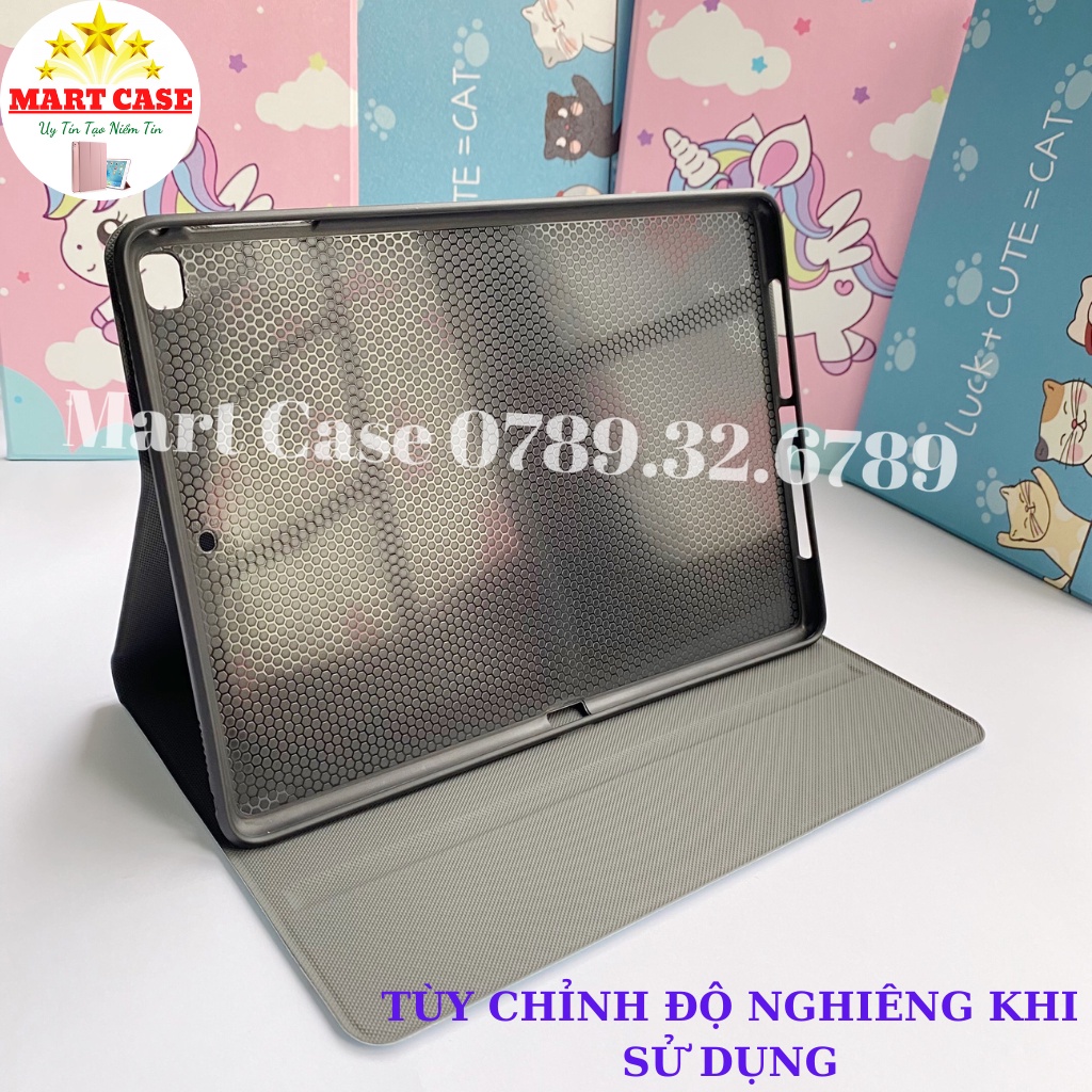 Ốp ipad Silicon Vân lửa chất đẹp ốp ipad Air 1/2/3/4/5/Gen 5/6/7/8/9/Pro 11/9.7/10.5...MART CASE