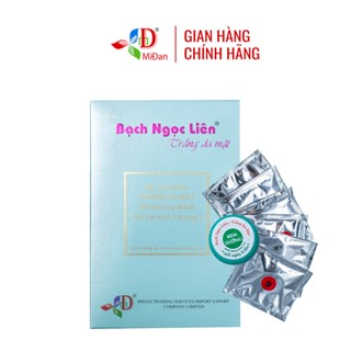 Bộ mặt nạ trắng da Bạch Ngọc Liên Thế Hệ Mới - White Mask dưỡng da mặt trắng sáng, mờ thâm, nám