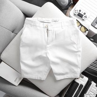 QUẦN SHORT LINEN BASIC FABRIC FORM SLIMFIT-37.478- BTM Studios