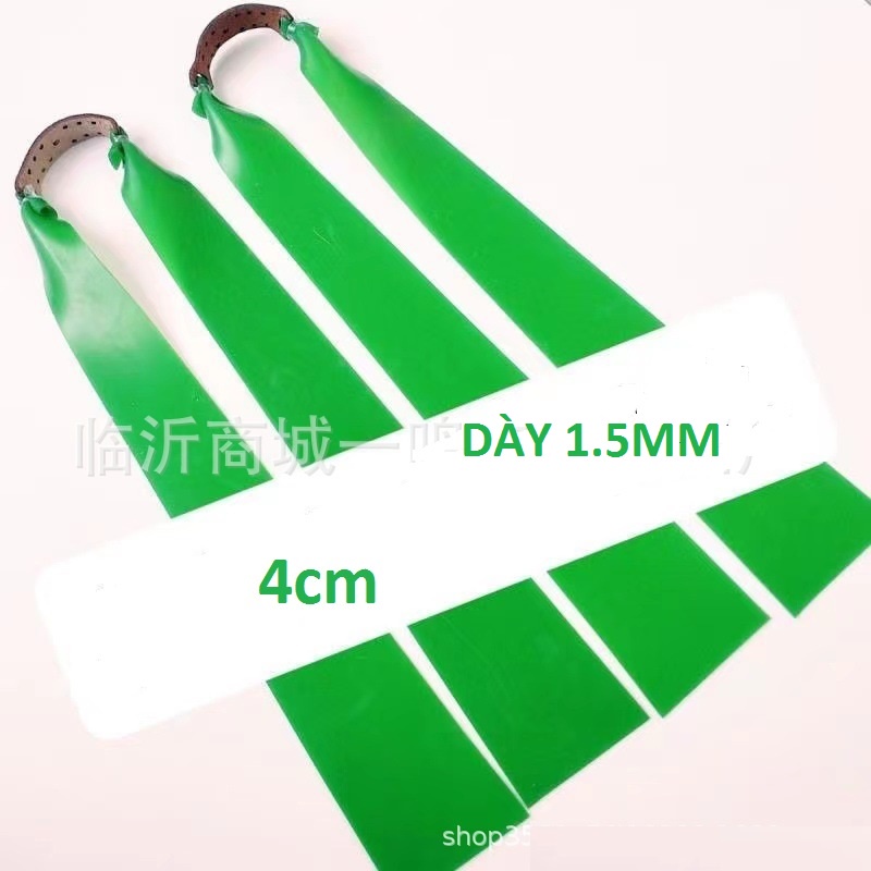 Dây thun dẹt bản rộng 4cm cho Ná cao su cải tiến