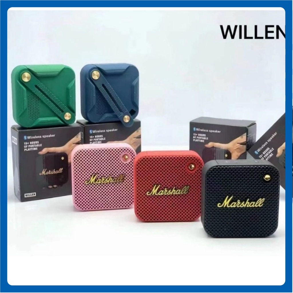 Loa bluetooth Marshall Willen mini kết nối không dây hàng cao cấp bảo hành lỗi 1 đổi 1