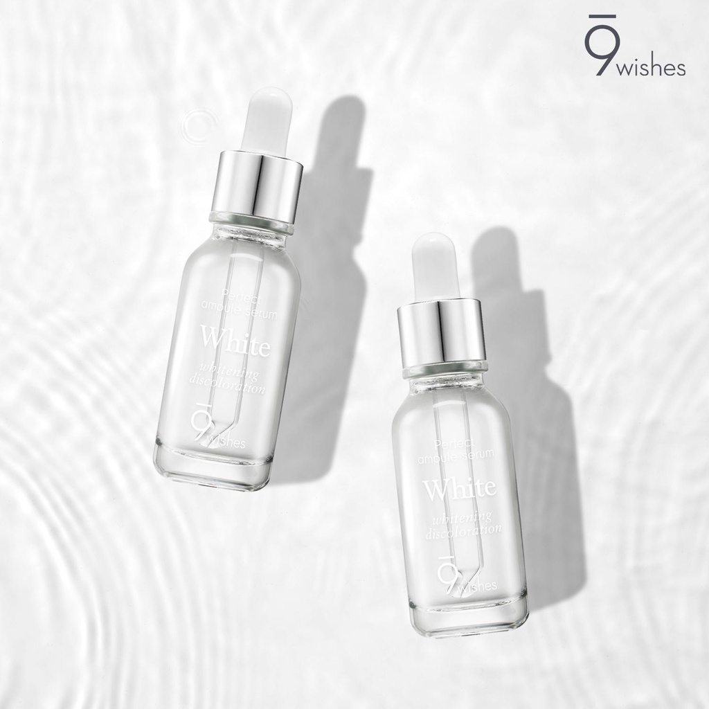 Tinh Chất Dưỡng Trắng 9Wishes Ampule Serum 25ml - White