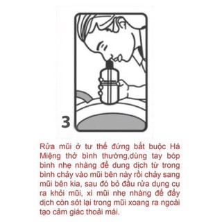Bình rửa mũi chuyên dụng SRK (không kèm muối)