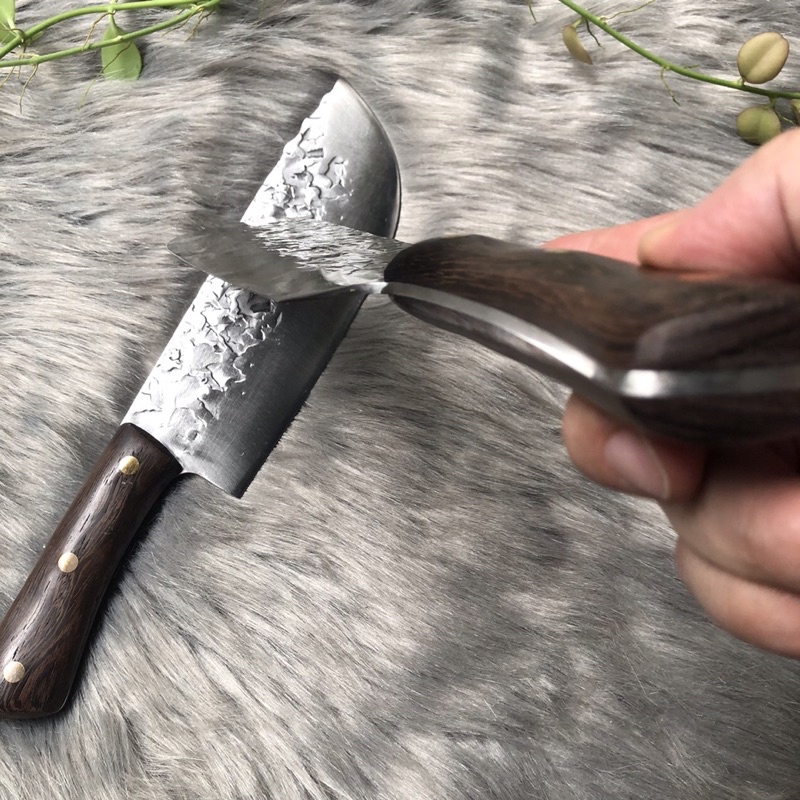 Dao vân thái hiệu Akatenki dài 30cm, dày 3li, cán gỗ, hàng chất lượng