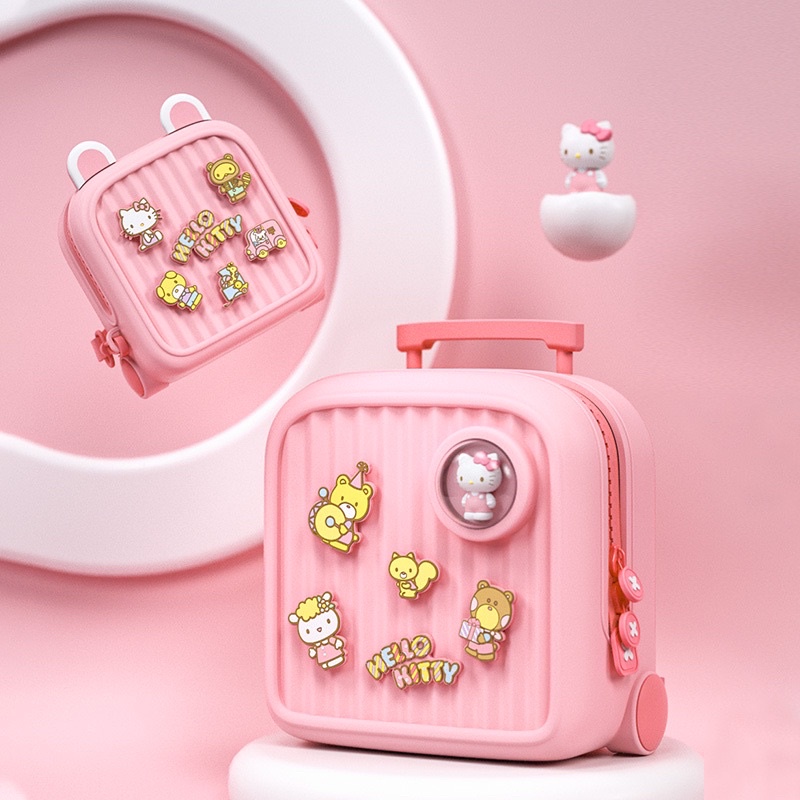 Balo Rich Kid Hello Kitty Siêu nhẹ chống gù lưng chính hãng Koool