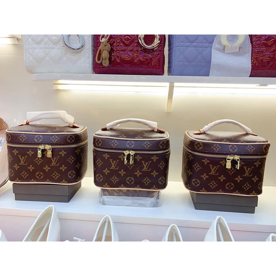 Túi cốp LV kèm lót hình vuông size 20 fullbox nam châm hot 2023