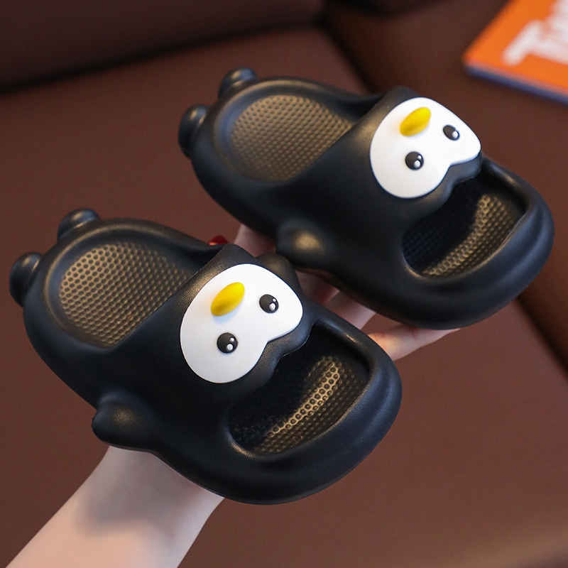 Dép bánh mì nam nữ hình chim cánh cụt hàng chính hãng cao cấp Mã 69.