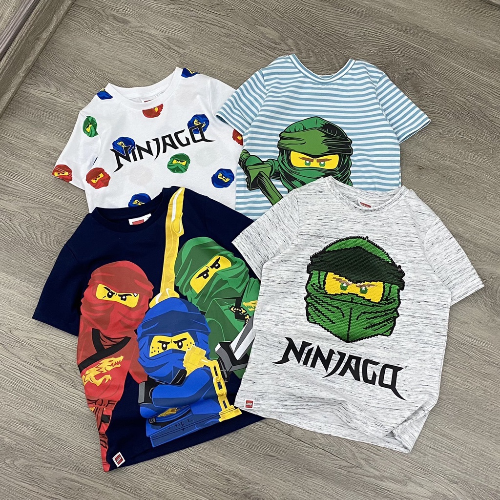 Áo cộc tay Ninjago C&A xuất dư xịn cho bé trai sz 4-11T