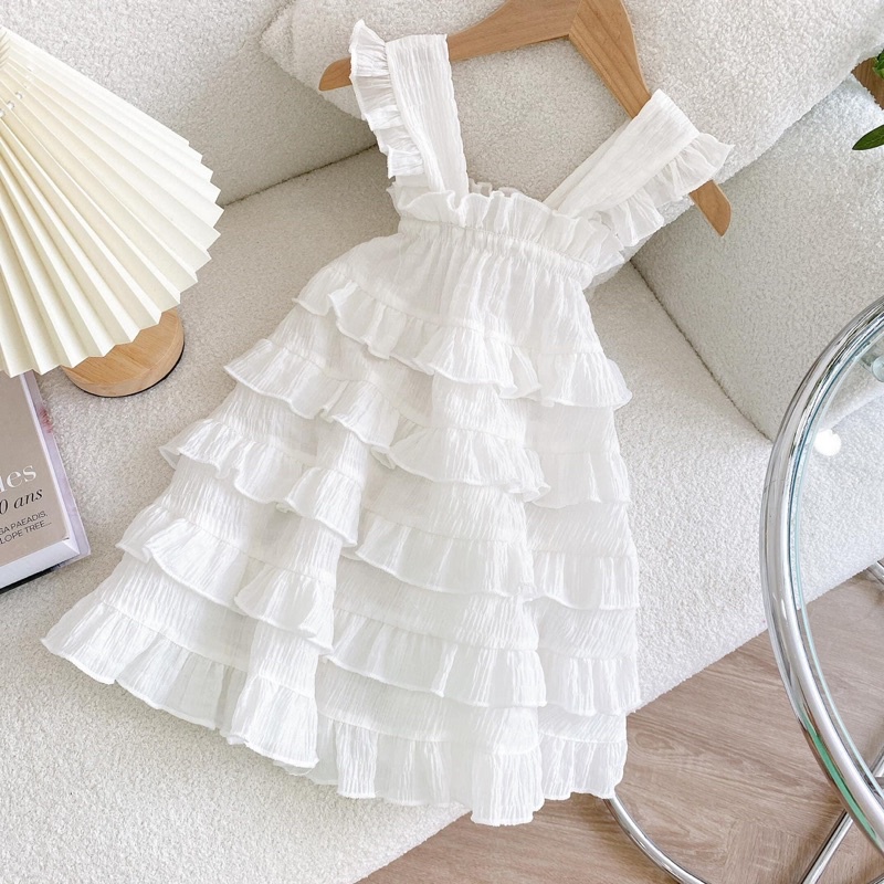 Váy Maxi trắng