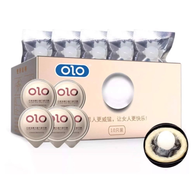 Bao Cao Su OLO GOLD Có BI đệm (hộp 5 cái)