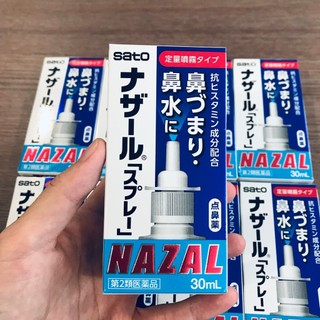 Xịt mũi sato nazal nhật bản 30ml
