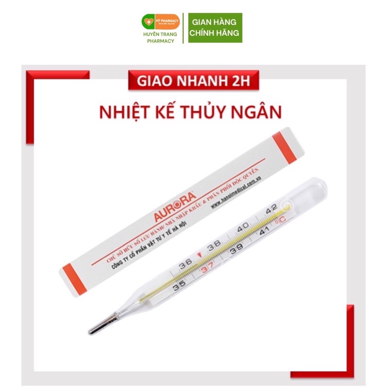 Nhiệt kế thủy ngân Aurora