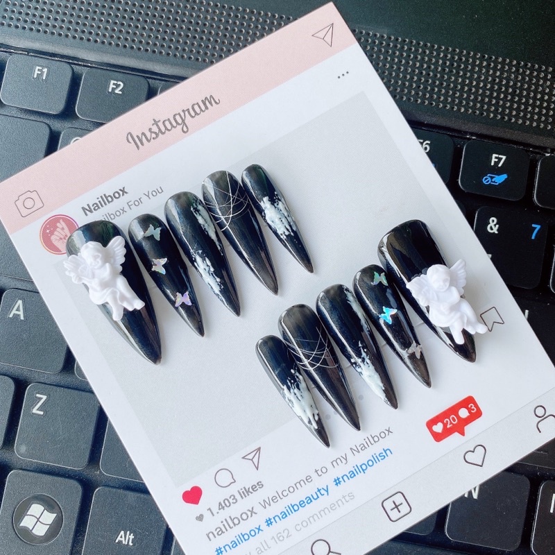 nailbox thiết kế,móng úp,móng giả