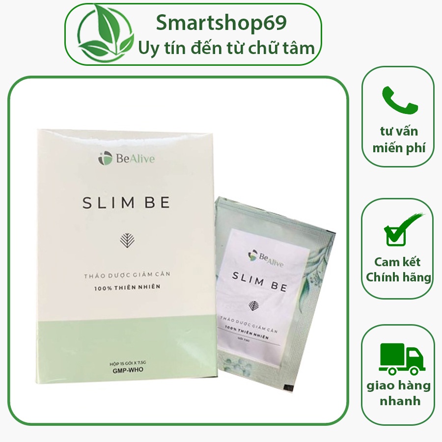 Giảm cân Slim Be của BEALIVE giúp giảm cân an toàn, giảm 2 đến 3 kg sau 15 ngày sử dụng