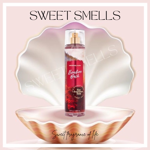 Xịt thơm toàn thân Body Mist Bath & Body Works Bonfire Bash -