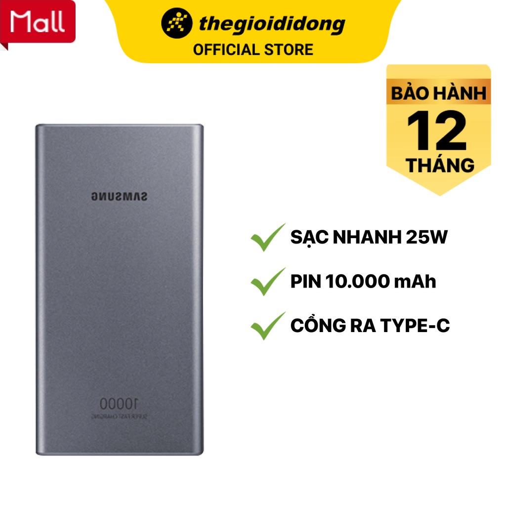 Sạc Dự Phòng SamSung - Pin sạc dự phòng Samsung 10.000 mAh Type C/1 cổng USB 1 cổng Type C - Chính hãng BH 12 tháng