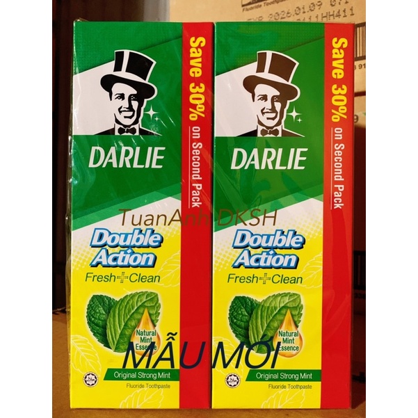 Combo 2 Tuýt Kem Đánh Răng DARLIE MINTDouble Action