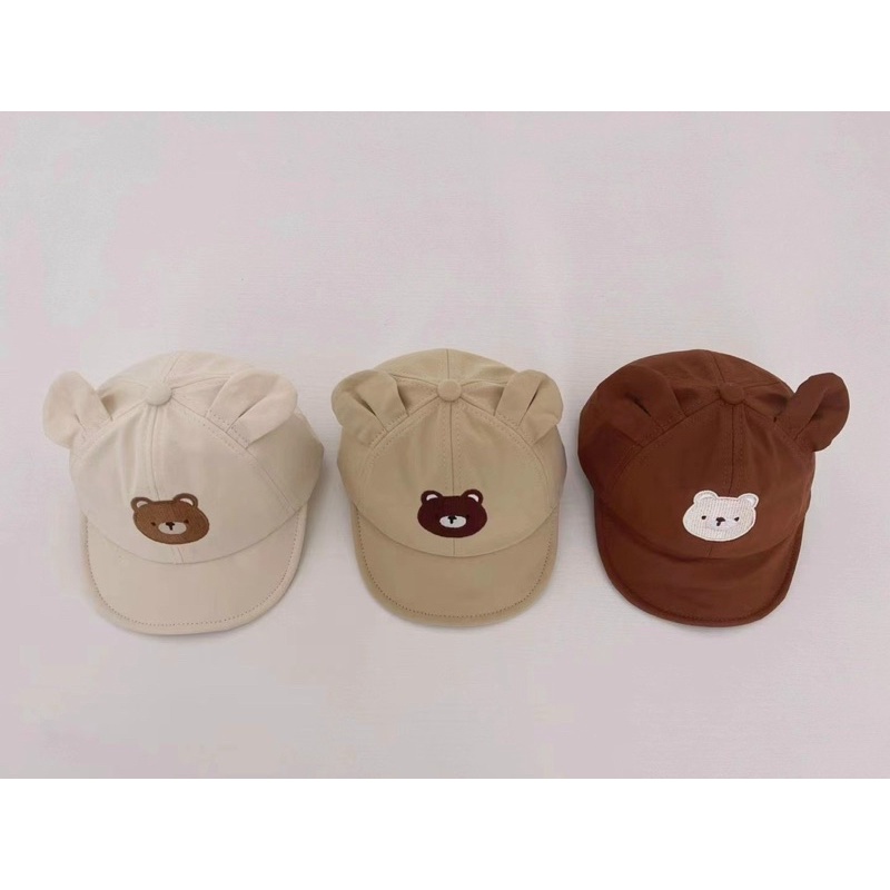 [𝑺𝑰𝑬̂𝑼 𝑹𝑬̉] Mũ vành, mũ lưỡi trai cho bé 1-3 tuổi