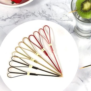 Xiên tre trang trí Cocktail, tăm xiên decor - Dụng cụ pha chế