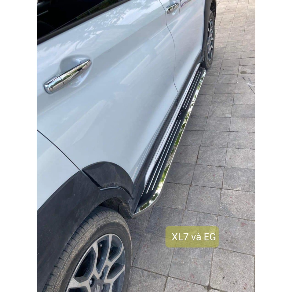 Bậc lên xuống, bệ bước chân cho SUZUKI XL7 mới nhất, siêu khuyến mại, nhôm đúc 100%