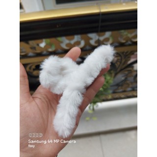 Kẹp tóc LÔNG NHUNG HÀN QUỐC siêu mịn