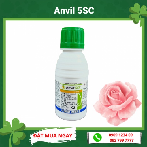 Anvil 5SC chai 100ml - Phòng trừ rỉ sắt, phấn trắng cây trồng (Vườn Sài Gòn)