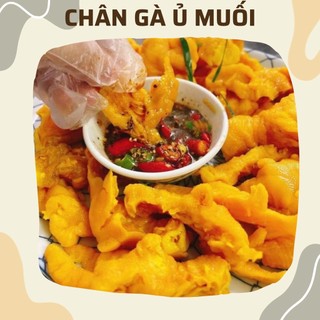 Chân gà ủ muối 1khay 500gr - giao hoả tốc