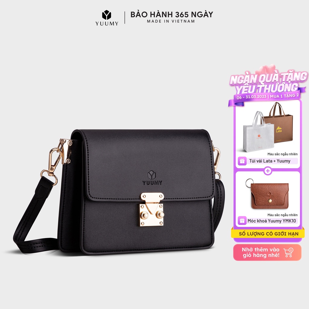 Túi đeo chéo nữ khóa nhấn Yuumy Seasand YN99